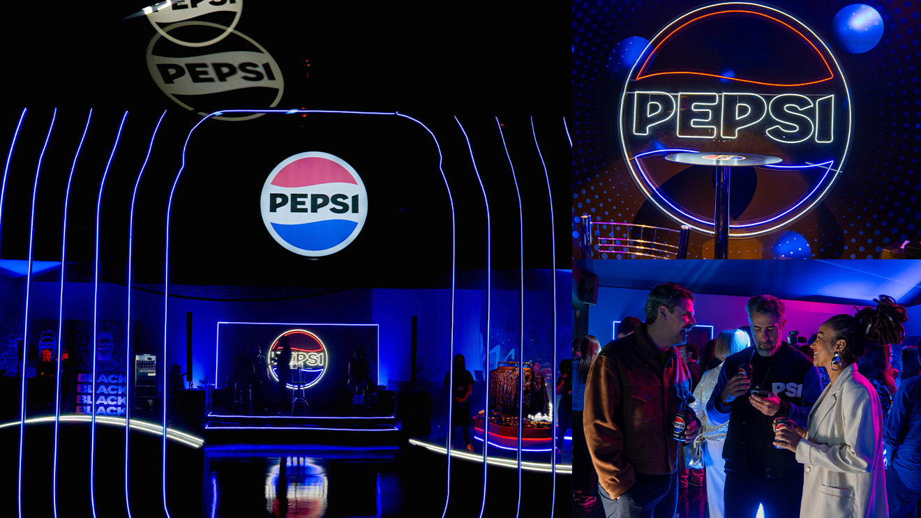 Festa de PEPSI celebra rebranding da marca com cenografia assinada pela R8 Live