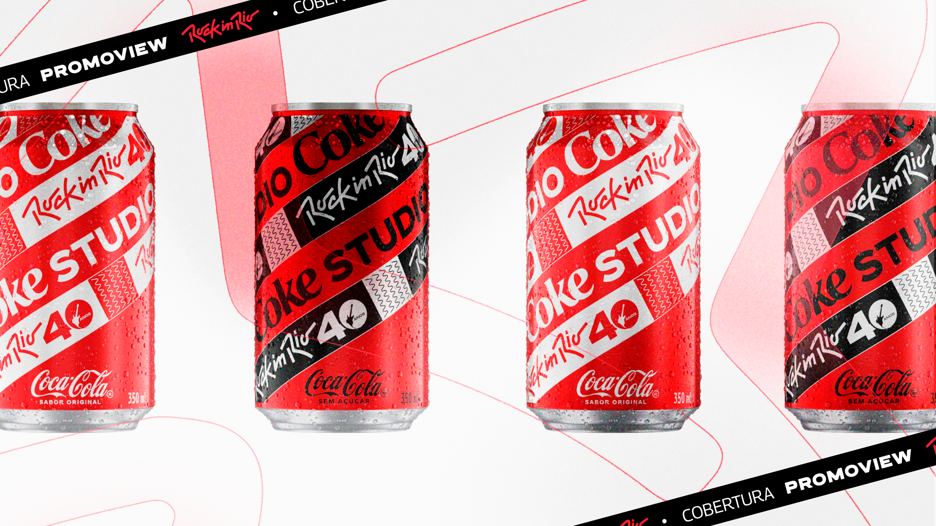 Coca-Cola anuncia lata comemorativa para Rock in Rio 2024 e promoção com Jão e Luisa Sonza