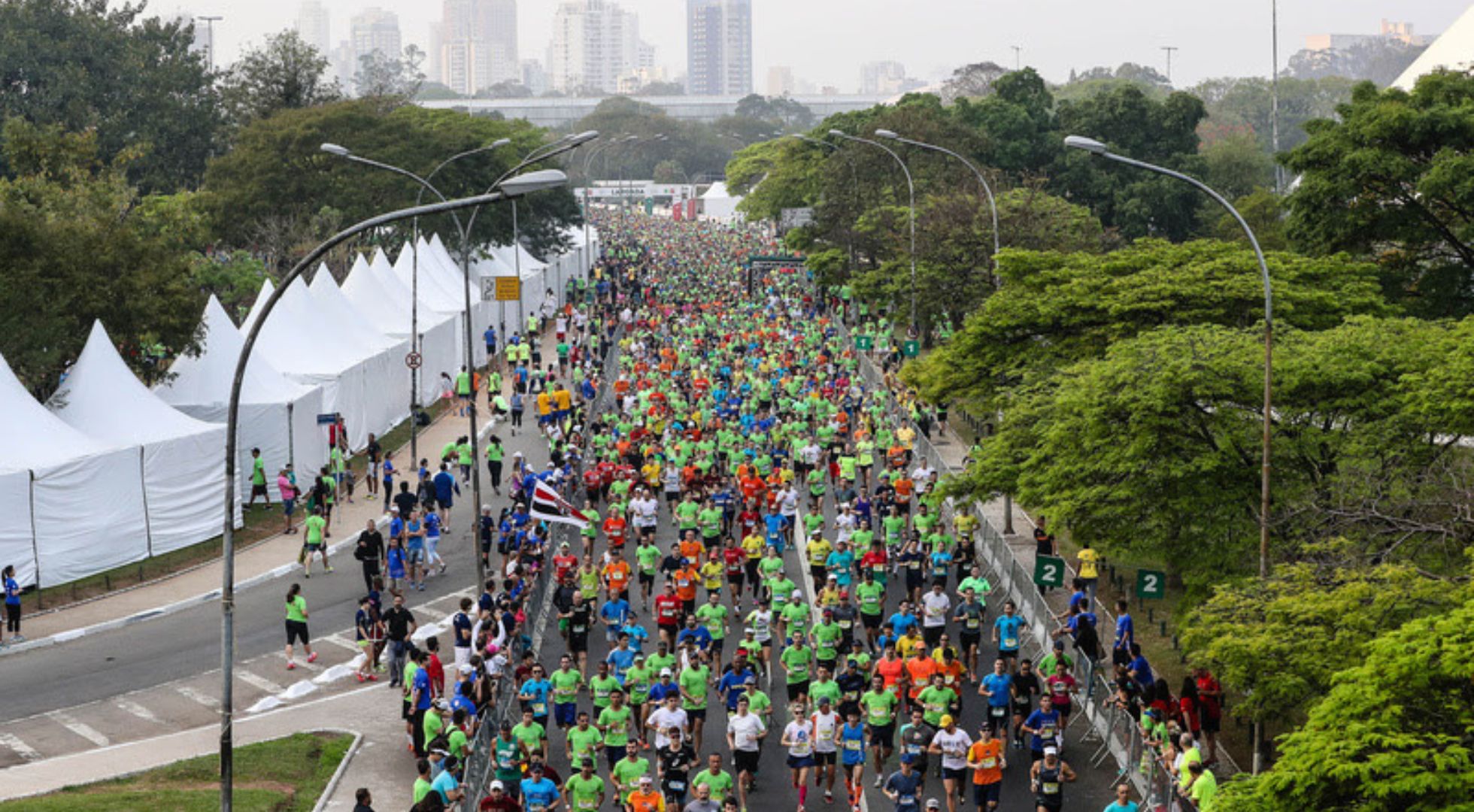 Pessoas na Corrida do Pão de Açúcar