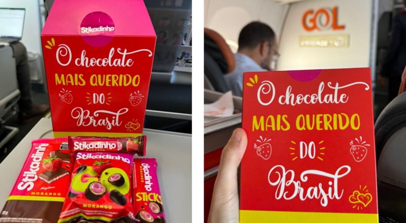 Brindes de Stikadinho da Gol Brindes de Stikadinho da Gol