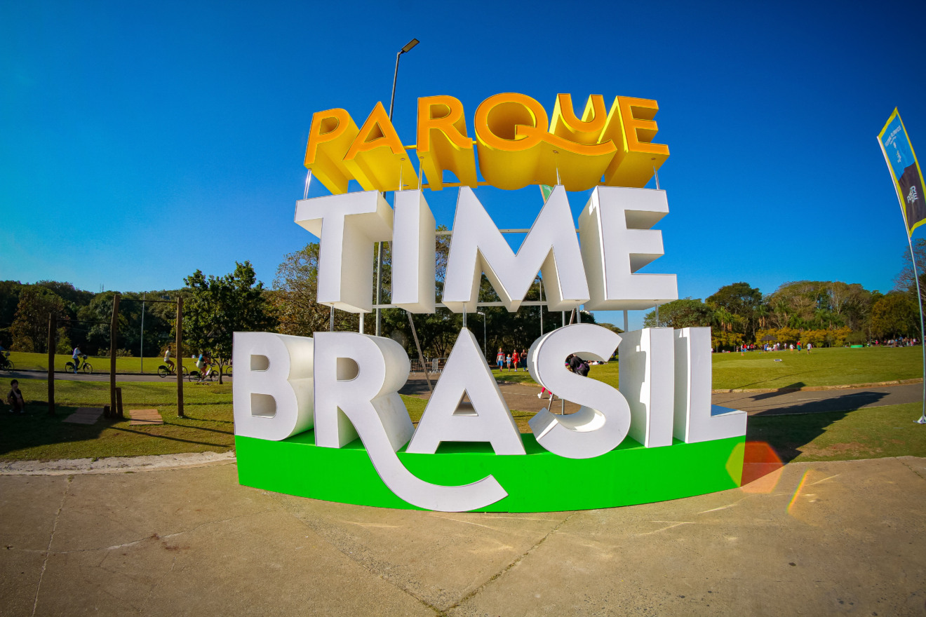 Ativações do parque time brasil 