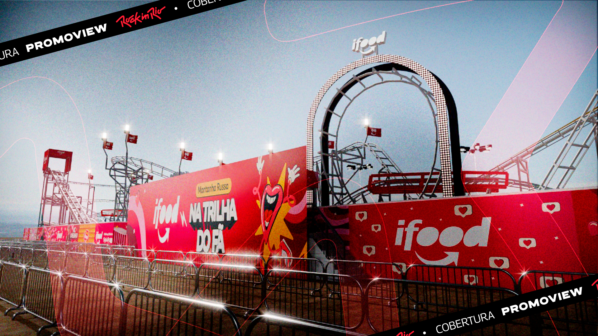 IFood entrega trilha sonora personalizada para o Rock in Rio 2024