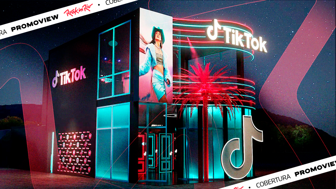 Lounge dos ídolos, ativação do tiktok no rock in rio 