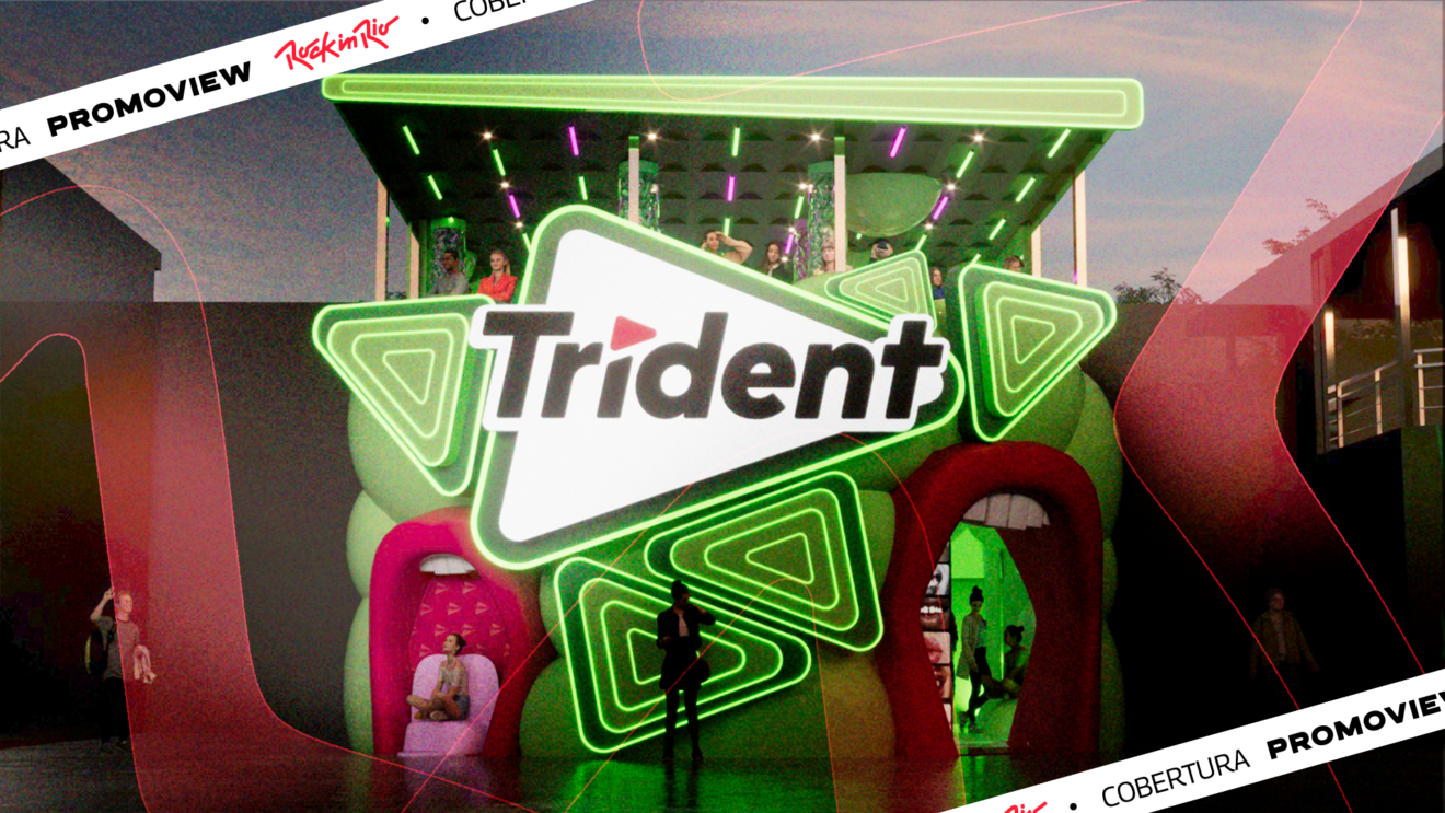 Ativação de Trident no Rock in Rio