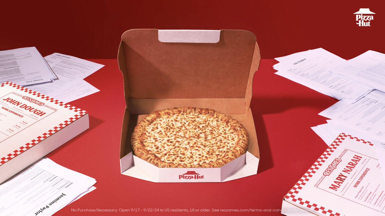 PIZZA HUT AIMS TO SUPPORT YOUR JOB SEARCH WITH THE LAUNCH OF ‘ResZAmes’: A PIZZA BOX THAT DOUBLES AS A RESUME