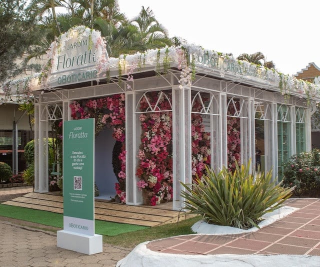 Jardim Floratta de O Boticário na Expoflora