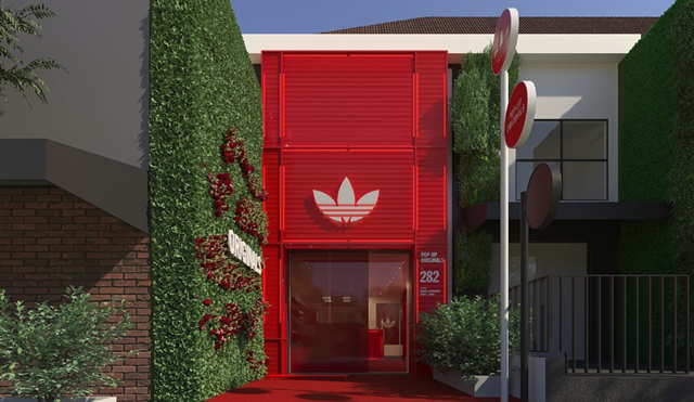 Adidas apresenta loja pop-up em pinheiros