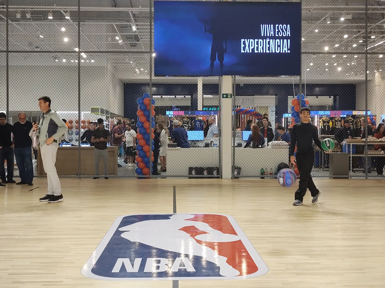 NBA Store Arena em Curitiba