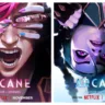 Colagem mostra os posters da segunda temporada de Arcane, série da Riot Games