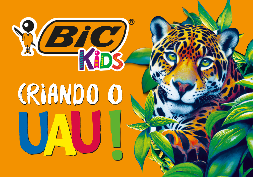 Linha BIC Kids com ativações na Rede Mundo Animal 