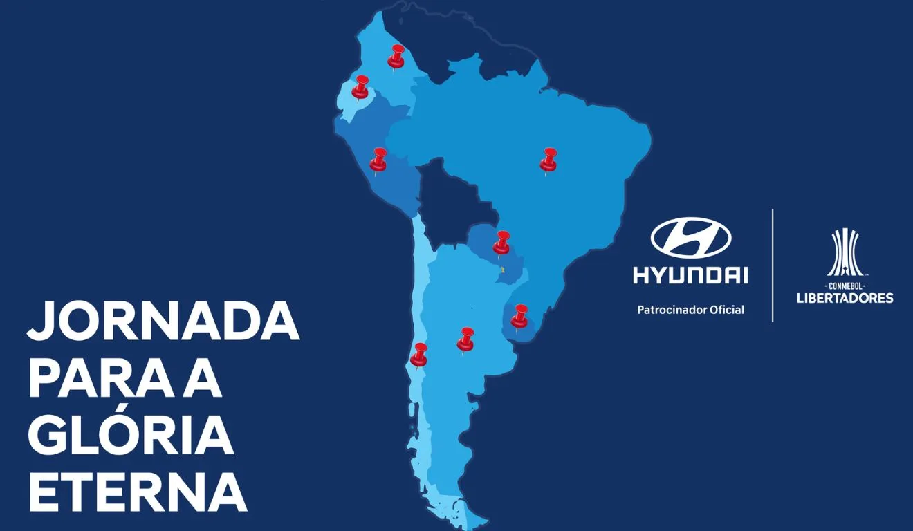 Hyundai leva amantes do futebol para o final da CONMEBOL