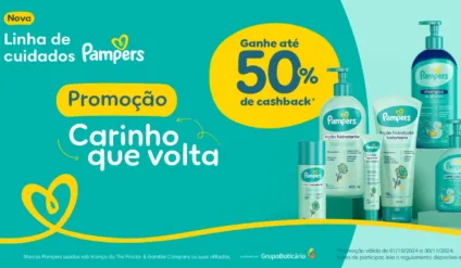 Nova promoção Pampers