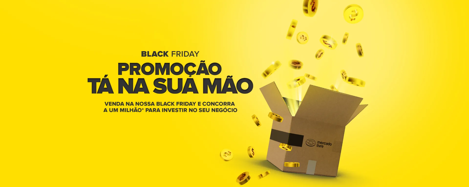 Promoção do Mercado Livre vai doar R$1 milhão para vendedores; saiba como concorrer