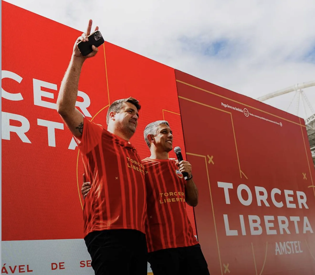 Evento de incentivo ao time de vendas da Amstel, realizado no Engenhão - RJ