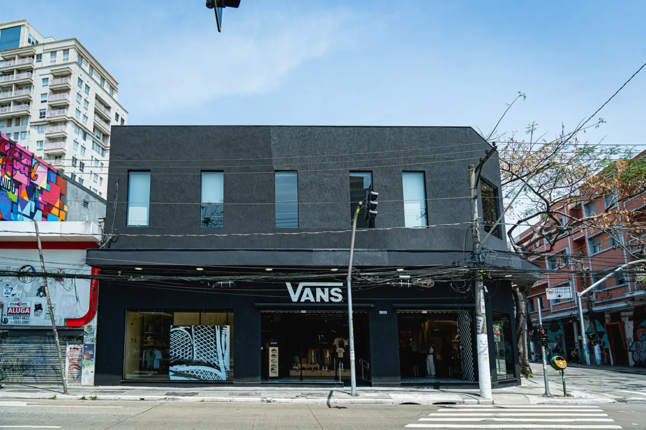 Loja conceito da Vans em São Paulo