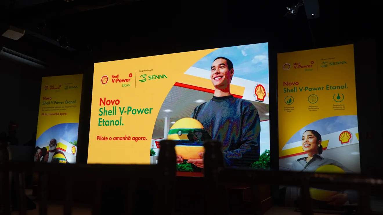 Evento de lançamento do biocombustível premium, o Shell V-Power Etanol, organizado pela agência R8 Live