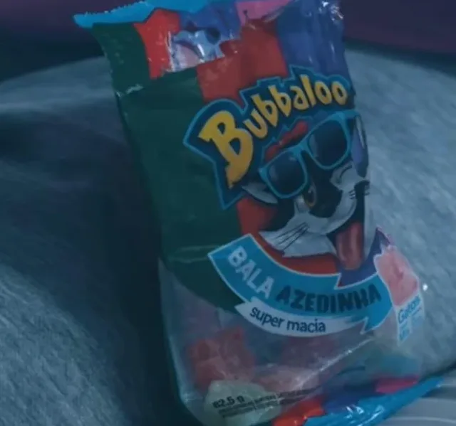 Imagem da campanha de Halloween da Bubbaloo