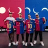 Nova camisa do Barcelona com a logo do Coldplay