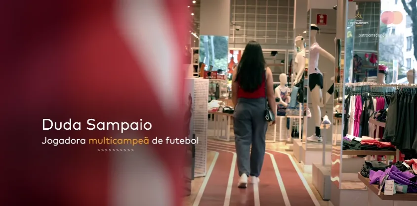 Campanha mastercard futebol feminino