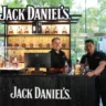 Imagem mostra loja pop up da Jack Daniel's