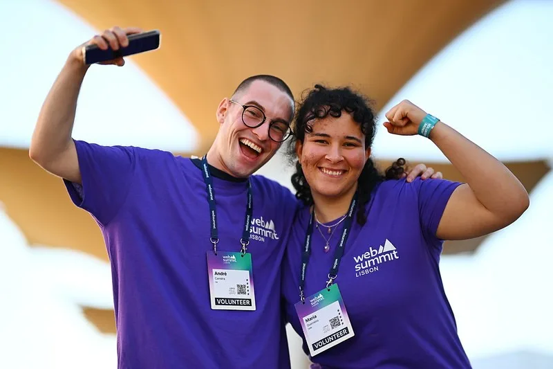 Voluntários Web Summit Lisboa