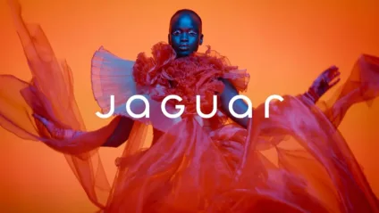 Imagem mostra diversas partes do rebranding da Jaguar