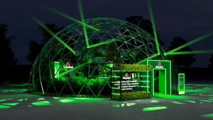 Ativação da Heineken no Afropunk