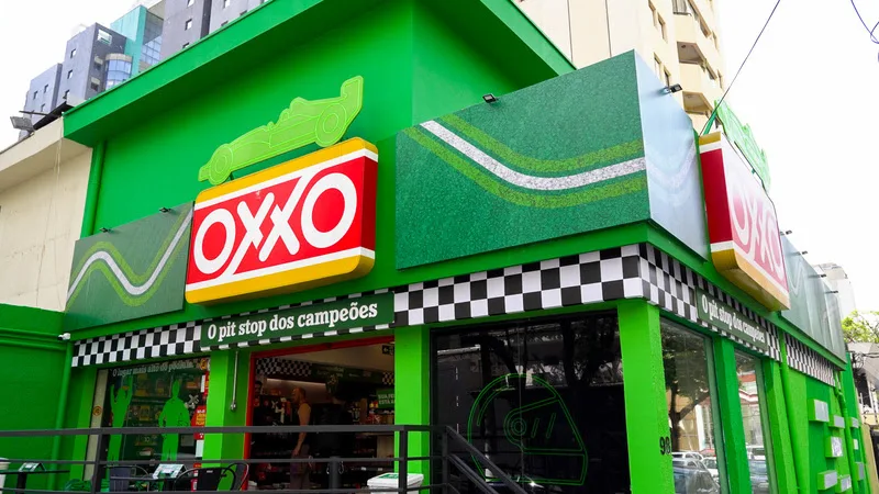 Foto mostra loja conceitual aberta por OXXO e Heineken em São Paulo