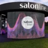 Imagem mostra o estande da Salon Line no AfroPunk 2024