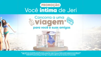 Promoção Gillette Venus jeri