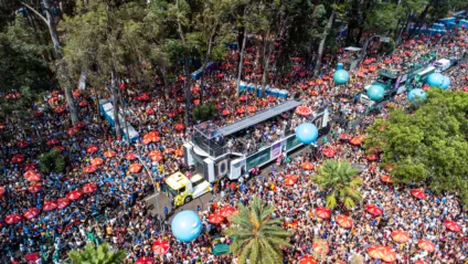 Trio elétrico do Boticário no Carnaval de rua 2024