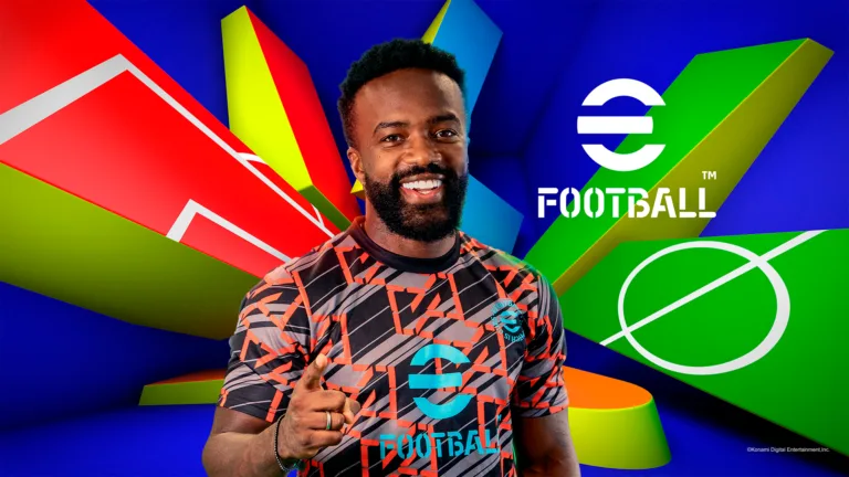 Imagem mostra Negrete, influencer escolhido como embaixador do jogo eFootball