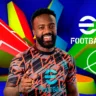 Imagem mostra Negrete, influencer escolhido como embaixador do jogo eFootball