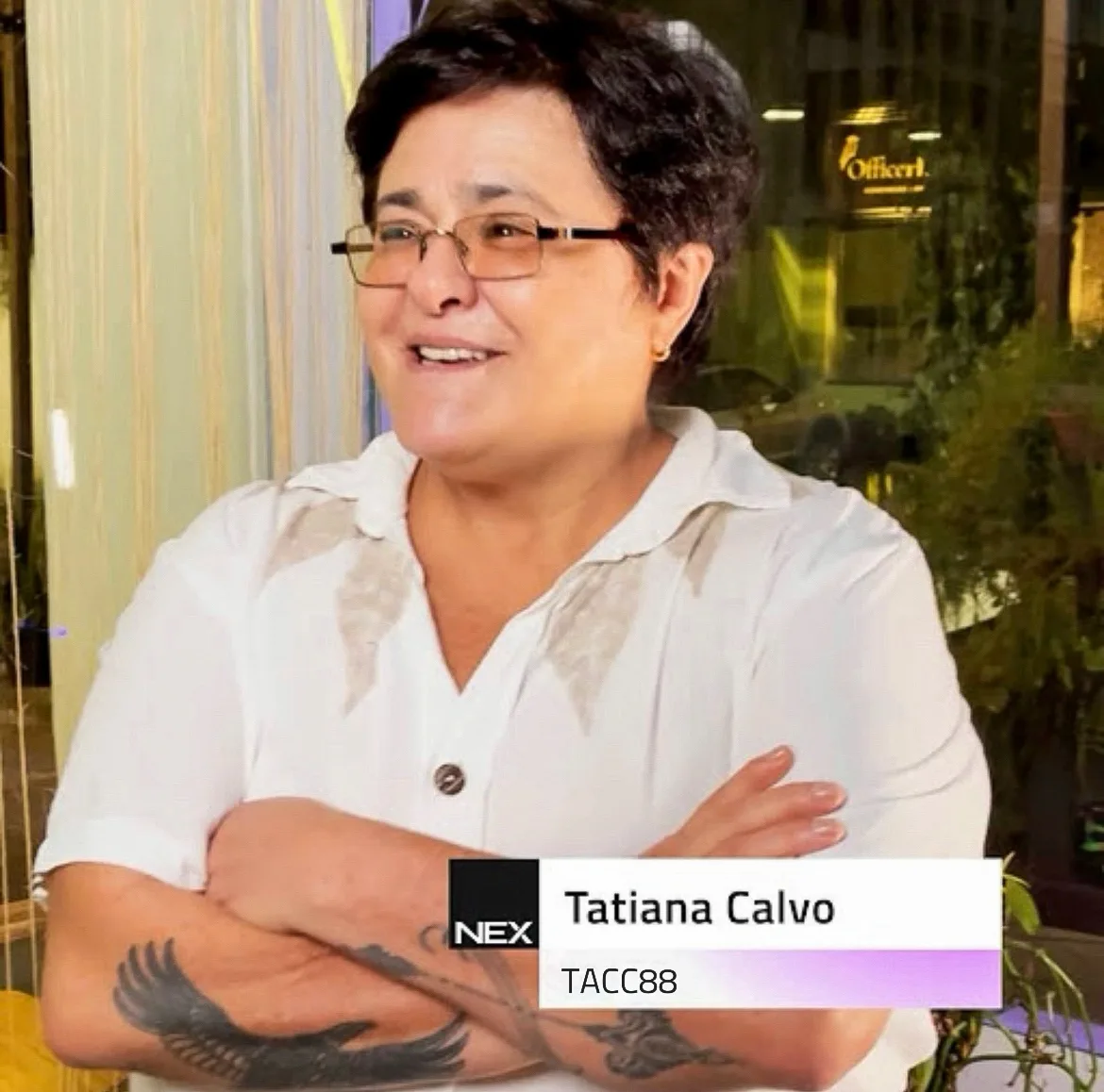 Foto de Tati Calvo, Fundadora da TACC88