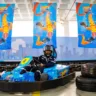 Imagem de um kart da Hot Wheels Experience, evento da marca da Mattel