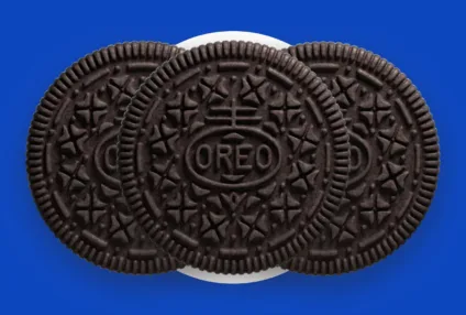 Imagem dos biscoitos Oreo