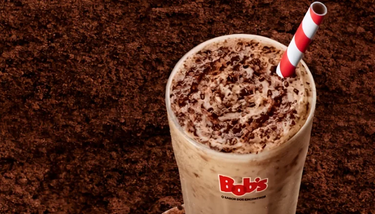 Imagem do milk shake crocante do Bob's, usado em resposta para provocar o Burger King