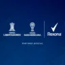 Imagem mostra logomarcas de Rexona e CONMEBOL para patrocínio de torneios na América Latina