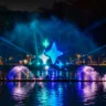 Imagem mostra show de luzes que a Samsung levou ao Parque do Ibirapuera