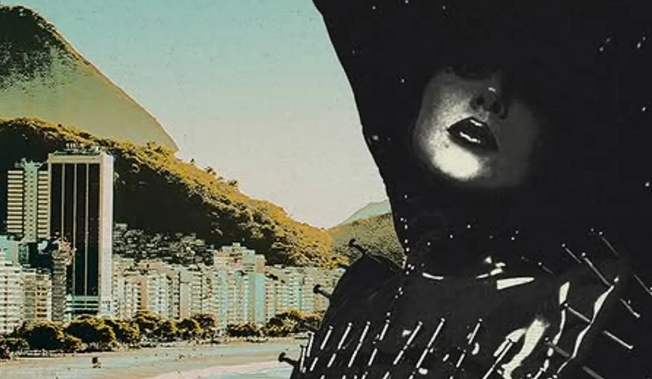 Imagem de divulgação do show de Lady Gaga no Brasil, na Praia de Copacabana