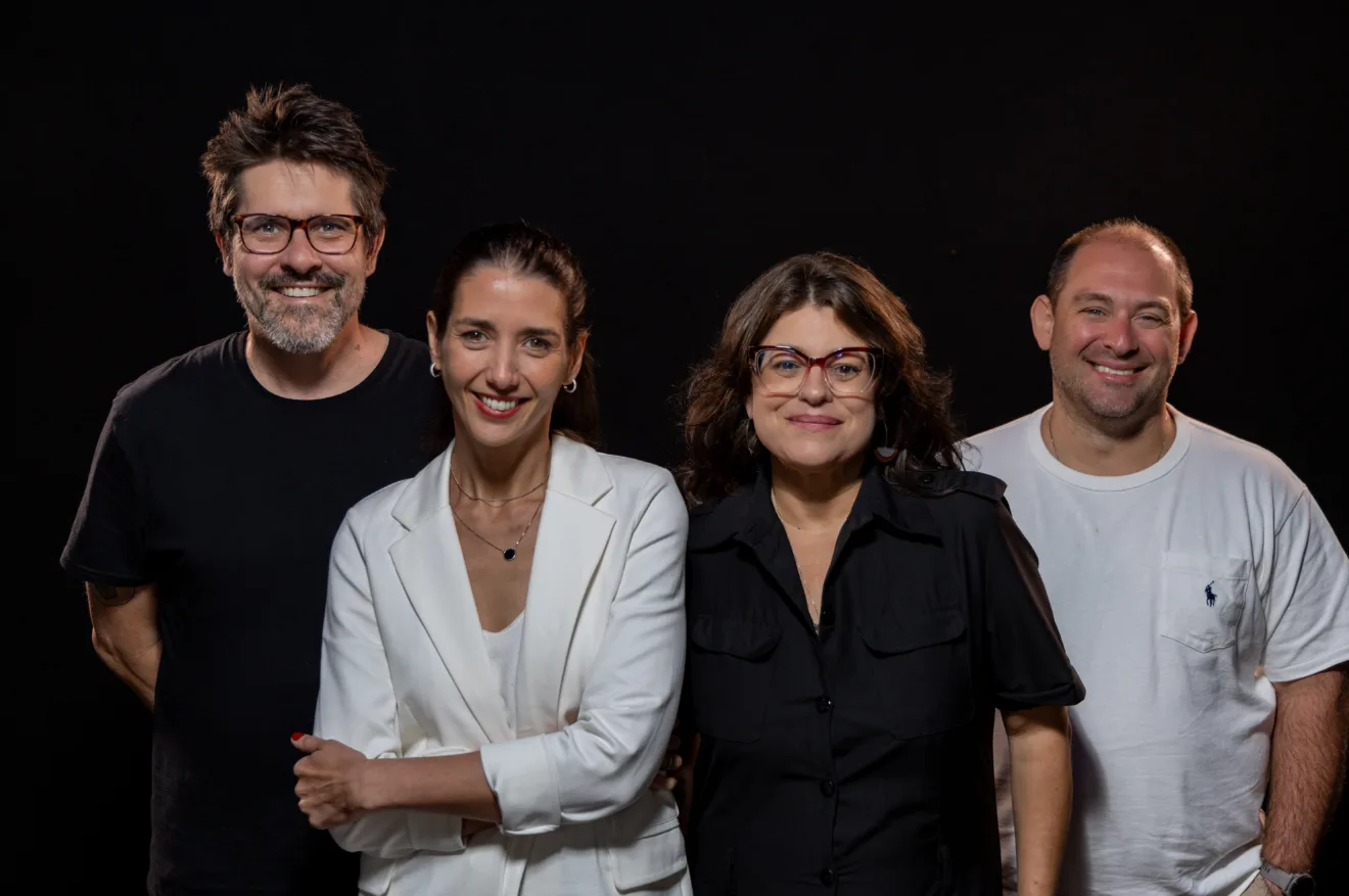 Fabio Mergulhão, Cris Bulhões, Marina Alonso e Rodrigo Malandrino