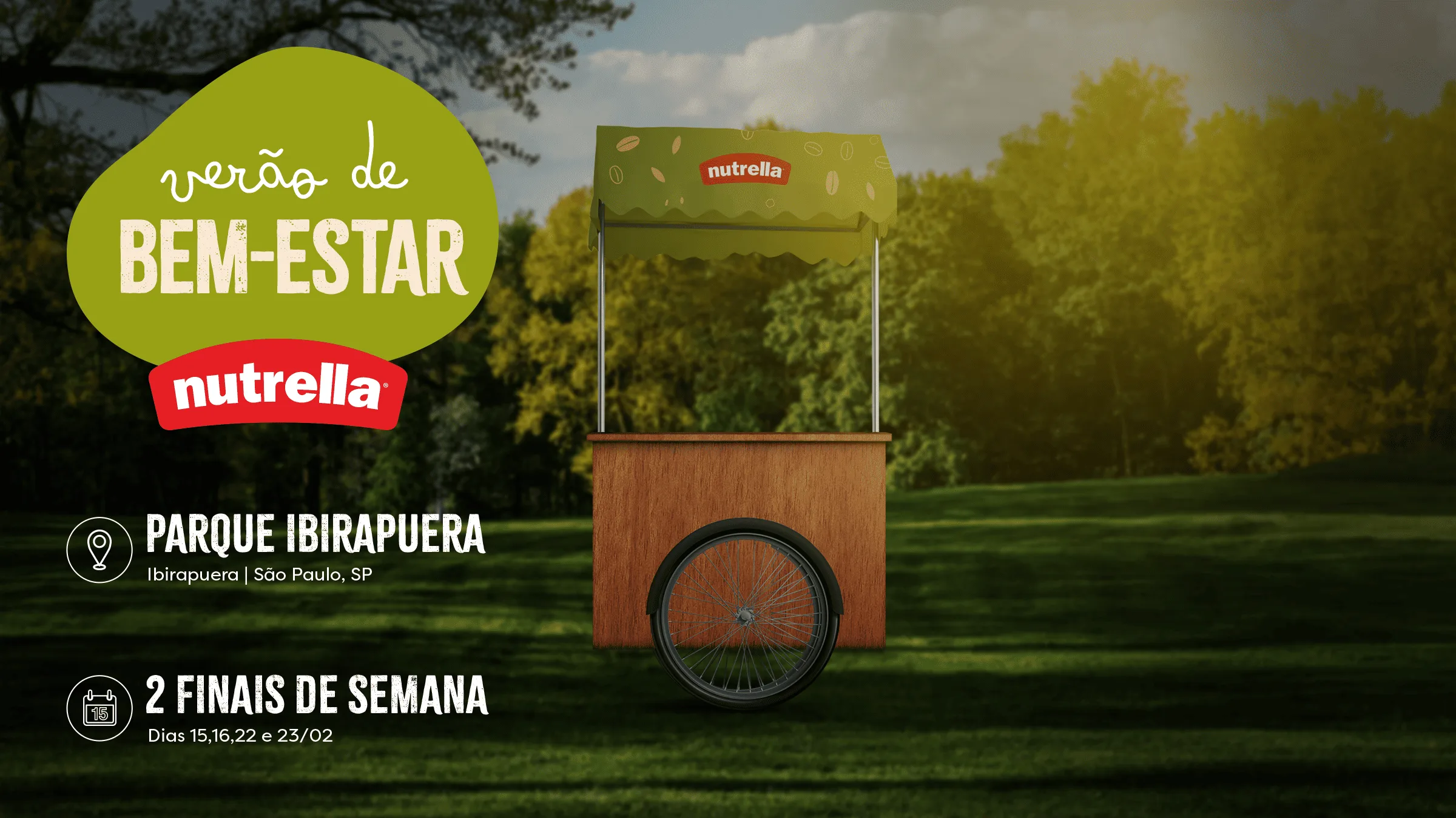 Bikefood da Nutrella no Ibirapuera