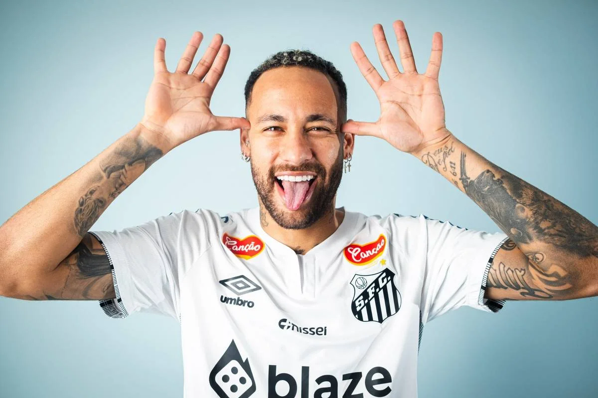 Imagem de Neymar, que voltou ao Santos FC em 2025