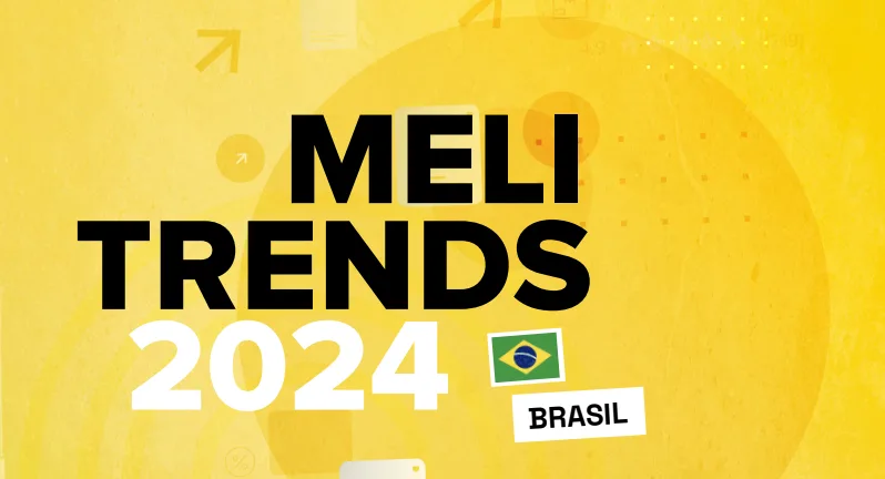 Imagem mostra slide de abertura do MELI Trends