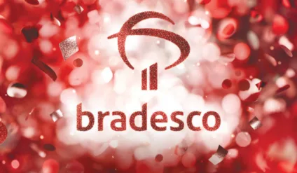 Banner de promoção do Bradesco para suas atividades de Carnaval