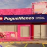 Fachada Pague Menos envelopada com a temática de Intimus