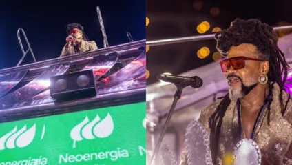 Carlinhos Brown no Trio Elétrico da Neoenergia