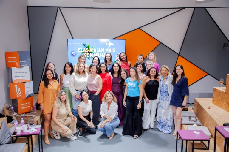 Evento elas viajam mais com milhas, realizado na Eagle agência