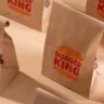 Imagem simboliza promoção conjunta de lanches do Burger King para usuários do iFood