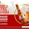 Folder da promoção de Amstel em Amsterdã